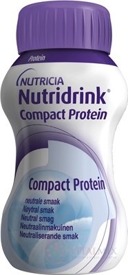 NUTRIDRINK COMPACT PROTEIN s neutrální příchutí (inov.2022) 24x125 ml (3000 ml)